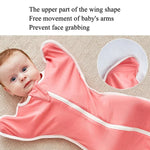 Couverture en coton matelassé pour bébé Insular, sac de couchage/emmaillotage pour nouveau-né, Taille : 60 cm pour 0-3 mois