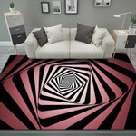 Tapis de salon géométrique visuel rectangulaire stéréo 3D, 40x60cm, 50x80cm, 60x90cm, 80x120cm, 80x160cm, 120x160cm, 140x200cm