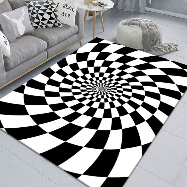 Tapis de salon géométrique visuel rectangulaire stéréo 3D, 40x60cm, 50x80cm, 60x90cm, 80x120cm, 80x160cm, 120x160cm, 140x200cm