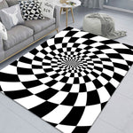 Tapis de salon géométrique visuel rectangulaire stéréo 3D, 40x60cm, 50x80cm, 60x90cm, 80x120cm, 80x160cm, 120x160cm, 140x200cm