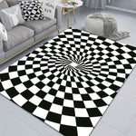 Tapis de salon géométrique visuel rectangulaire stéréo 3D, 40x60cm, 50x80cm, 60x90cm, 80x120cm, 80x160cm, 120x160cm, 140x200cm