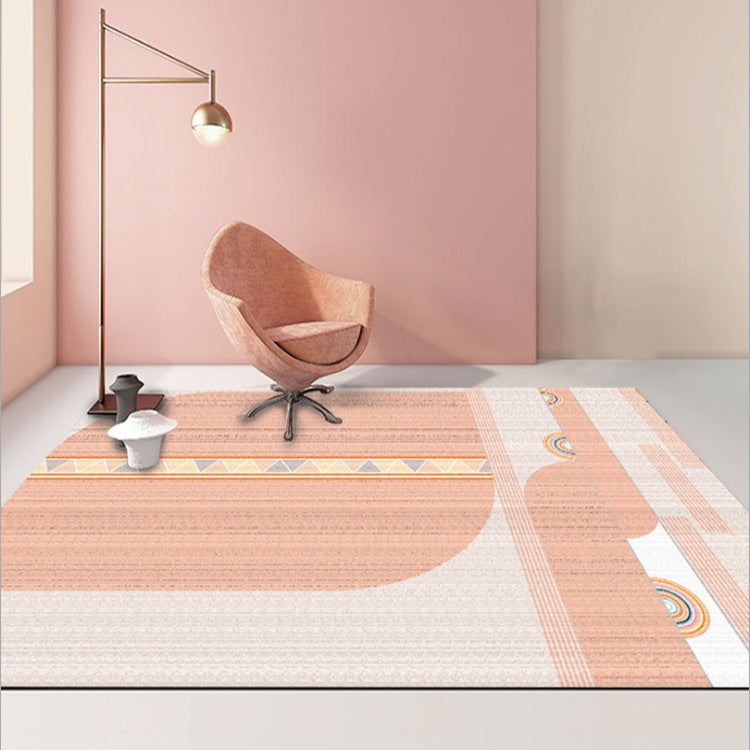 Tapis de salon géométrique abstrait moderne, coussin de table basse, 80x120cm, 80x160cm