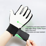 Gants de football pour enfants en latex, anti-choc, tailles 5, 6, 7