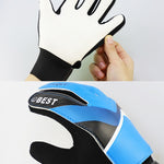 Gants de football pour enfants en latex, anti-choc, tailles 5, 6, 7