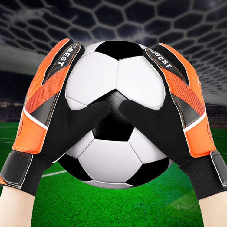 Gants de football pour enfants en latex, anti-choc, tailles 5, 6, 7