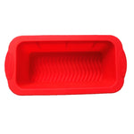 Moule à cake long en silicone pour toasts de pizza, long (violet), long (rouge), long (bleu)