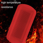 Moule à cake long en silicone pour toasts de pizza, long (violet), long (rouge), long (bleu)