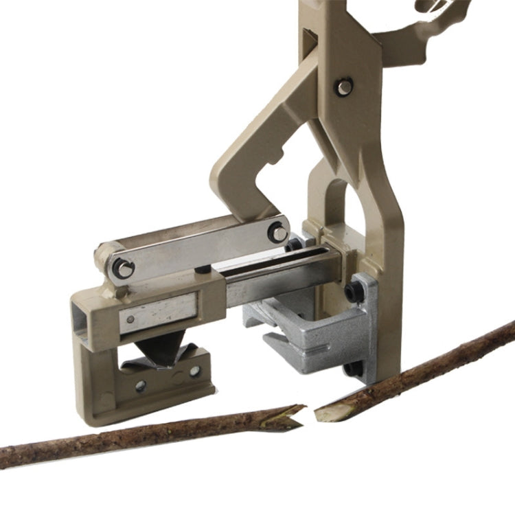 Ciseaux de greffage pour arbres fruitiers branche épaisse machine de greffage pour semis, argent