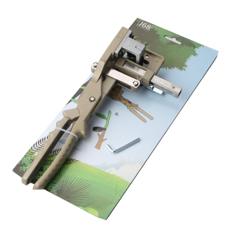 Ciseaux de greffage pour arbres fruitiers branche épaisse machine de greffage pour semis, argent