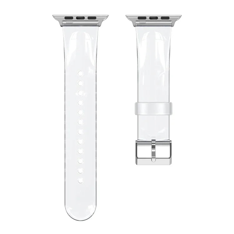 Bracelet de montre en TPU à injection, Pour Apple Watch Series 42mm/44mm/45mm, Pour Apple Watch Series 38mm/40mm/41mm