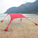 Tente de Camping Lycra de Plage Extérieure Baldaquin Abri Solaire Tente de Pêche, Taille :, 210x160x150cm, 210x200x150cm, 300x300x200cm