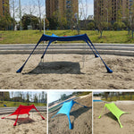 Tente de Camping Lycra de Plage Extérieure Baldaquin Abri Solaire Tente de Pêche, Taille :, 210x160x150cm, 210x200x150cm, 300x300x200cm
