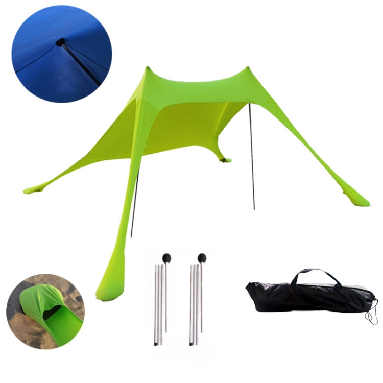 Tente de Camping Lycra de Plage Extérieure Baldaquin Abri Solaire Tente de Pêche, Taille :, 210x160x150cm, 210x200x150cm, 300x300x200cm