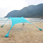 Tente de Camping Lycra de Plage Extérieure Baldaquin Abri Solaire Tente de Pêche, Taille :, 210x160x150cm, 210x200x150cm, 300x300x200cm