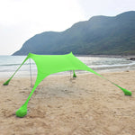 Tente de Camping Lycra de Plage Extérieure Baldaquin Abri Solaire Tente de Pêche, Taille :, 210x160x150cm, 210x200x150cm, 300x300x200cm