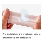 Bandeau en silicone antidérapant absorbant la transpiration pour la course, bandeau en silicone (Rose), bandeau en silicone (Noir)