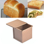 Moule à pain de mie carré antiadhésif en forme de cube d'eau, Style :, 8832 8x7.5x6.5cm Or ondulé, 8759 11.8x11x10.3cm Or non ondulé, 8772 8x7.5x6.5cm Or non ondulé, 8765 11.8x11x10.3cm Or ondulé
