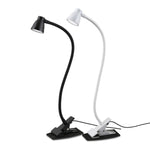 668A001 Lampe de bureau USB à flexible rotatif à 360 degrés, spécifications : intensité variable blanche en continu, intensité variable noire en continu, intensité variable blanche à deux vitesses, intensité variable noire à deux vitesses