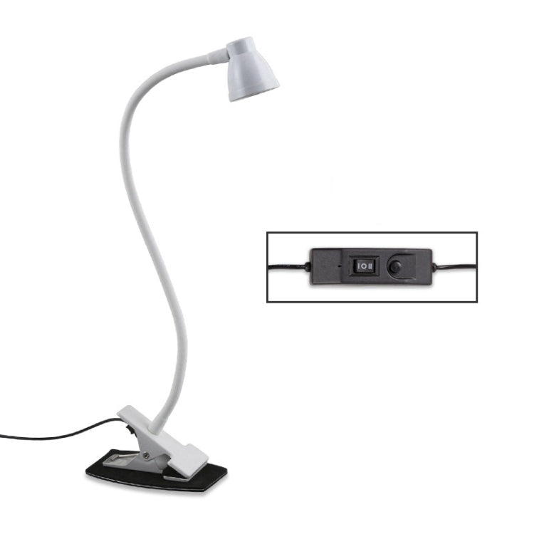668A001 Lampe de bureau USB à flexible rotatif à 360 degrés, spécifications : intensité variable blanche en continu, intensité variable noire en continu, intensité variable blanche à deux vitesses, intensité variable noire à deux vitesses