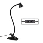 668A001 Lampe de bureau USB à flexible rotatif à 360 degrés, spécifications : intensité variable blanche en continu, intensité variable noire en continu, intensité variable blanche à deux vitesses, intensité variable noire à deux vitesses