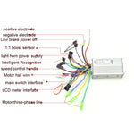 Contrôleur universel pour vélo électrique/scooter 866 250W 350W pouvant être équipé de compteurs de vitesse