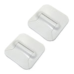 Support pliable pour ordinateur portable en ABS, ABS blanc, ABS noir