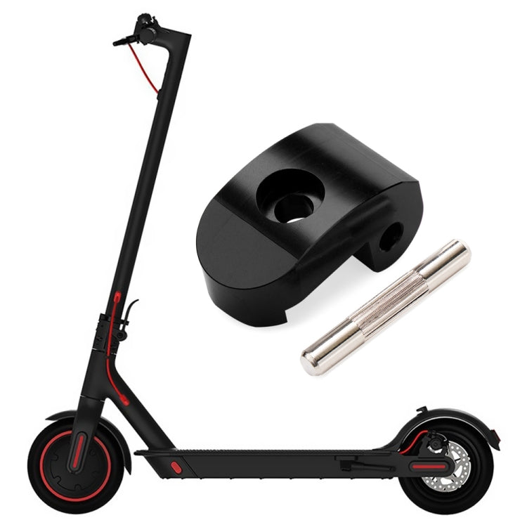 Crochet pliant en acier allié haute densité pour trottinette électrique Xiaomi M365 / Pro, Style : Noir +1 cheville, Rouge +1 cheville, Argent +1 cheville, Noir +2 chevilles, Rouge +2 chevilles, Argent +2 chevilles