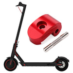 Crochet pliant en acier allié haute densité pour trottinette électrique Xiaomi M365 / Pro, Style : Noir +1 cheville, Rouge +1 cheville, Argent +1 cheville, Noir +2 chevilles, Rouge +2 chevilles, Argent +2 chevilles