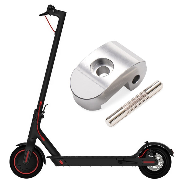 Crochet pliant en acier allié haute densité pour trottinette électrique Xiaomi M365 / Pro, Style : Noir +1 cheville, Rouge +1 cheville, Argent +1 cheville, Noir +2 chevilles, Rouge +2 chevilles, Argent +2 chevilles