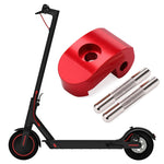 Crochet pliant en acier allié haute densité pour trottinette électrique Xiaomi M365 / Pro, Style : Noir +1 cheville, Rouge +1 cheville, Argent +1 cheville, Noir +2 chevilles, Rouge +2 chevilles, Argent +2 chevilles