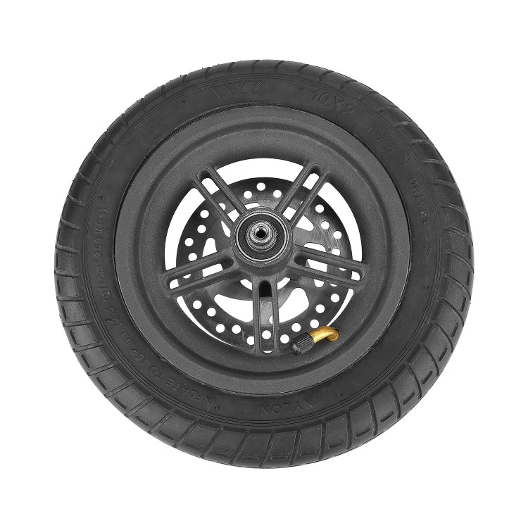 Chambre à air arrière modifiée 10 pouces pour trottinette électrique Xiaomi M365/M365 Pro, embout coudé