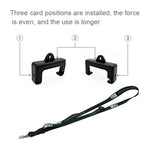 Lanière CQT pour télécommande avec crochet, compatible avec DJI Mavic Air 2/2S/Mini 2/Mini 3 Pro. Différents styles disponibles : corde fine, corde large, boucle uniquement.