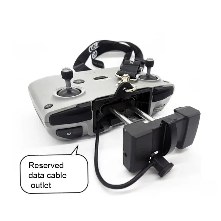 Lanière CQT pour télécommande avec crochet, compatible avec DJI Mavic Air 2/2S/Mini 2/Mini 3 Pro. Différents styles disponibles : corde fine, corde large, boucle uniquement.