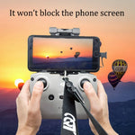 Lanière CQT pour télécommande avec crochet, compatible avec DJI Mavic Air 2/2S/Mini 2/Mini 3 Pro. Différents styles disponibles : corde fine, corde large, boucle uniquement.