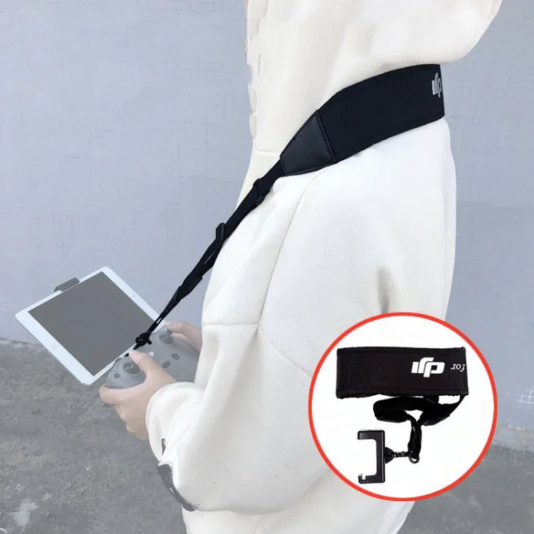 Lanière CQT pour télécommande avec crochet, compatible avec DJI Mavic Air 2/2S/Mini 2/Mini 3 Pro. Différents styles disponibles : corde fine, corde large, boucle uniquement.
