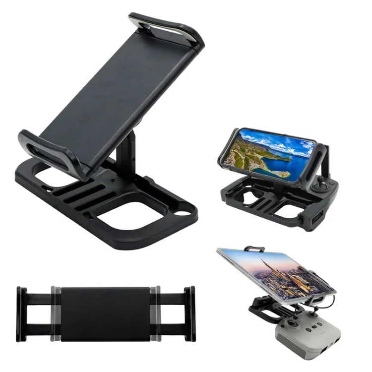 Support de télécommande pour drone avec clip de fixation étendu pour tablette, avec cordon et câble 8 broches, avec cordon et câble USB-C, avec cordon et câble micro-USB, avec cordon, support seul