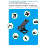 Support de télécommande pour drone avec clip de fixation étendu pour tablette, avec cordon et câble 8 broches, avec cordon et câble USB-C, avec cordon et câble micro-USB, avec cordon, support seul