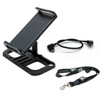 Support de télécommande pour drone avec clip de fixation étendu pour tablette, avec cordon et câble 8 broches, avec cordon et câble USB-C, avec cordon et câble micro-USB, avec cordon, support seul