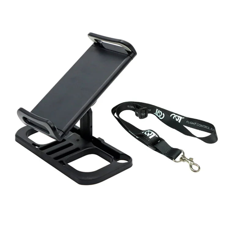Support de télécommande pour drone avec clip de fixation étendu pour tablette, avec cordon et câble 8 broches, avec cordon et câble USB-C, avec cordon et câble micro-USB, avec cordon, support seul