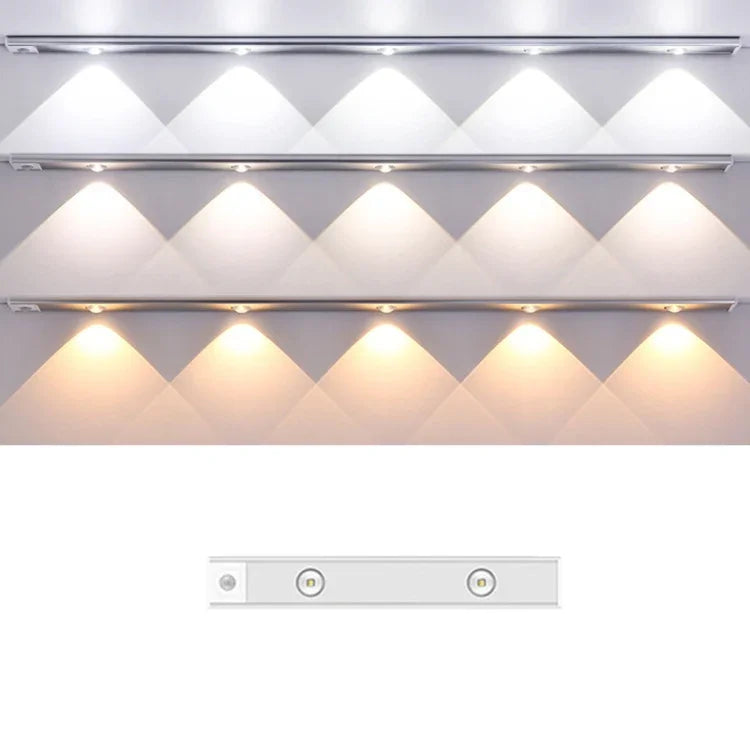 Barre lumineuse à capteur corporel LED intelligente ultra-mince, Longueur :, 30cm, 40cm