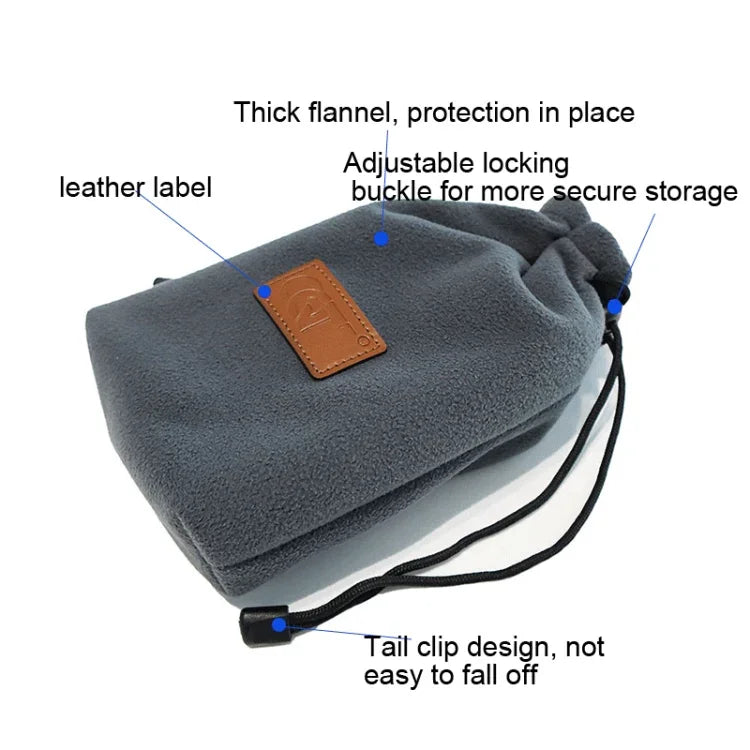 Sac de rangement CQT en flanelle épaisse pour DJI Mini 3 Pro. Spécifications : 1 sac, 2 sacs, 2 sacs + attache pour pagaie.