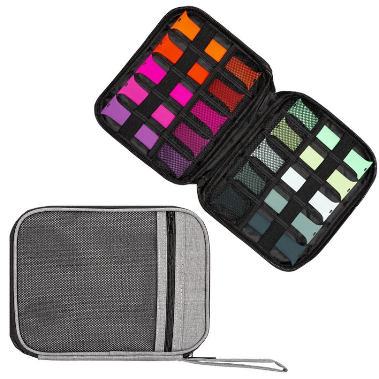 Sac en filet portable pour câble de données de bracelet, sac de rangement portable pour Apple Watch, rouge, bleu, violet, noir, gris, rose