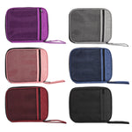 Sac en filet portable pour câble de données de bracelet, sac de rangement portable pour Apple Watch, rouge, bleu, violet, noir, gris, rose