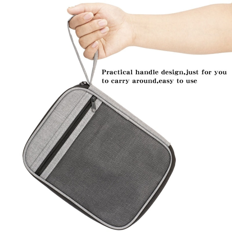 Sac en filet portable pour câble de données de bracelet, sac de rangement portable pour Apple Watch, rouge, bleu, violet, noir, gris, rose