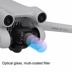 RCSTQ Accessoires de filtre réglables en alliage d'aluminium pour DJI Mini 3 Pro, Style : UV+CPL+ND8+ND16+ND32+ND64 6 en 1, CPL, ND8, ND16, ND32, ND64, kit 4 en 1, kit 6 en 1