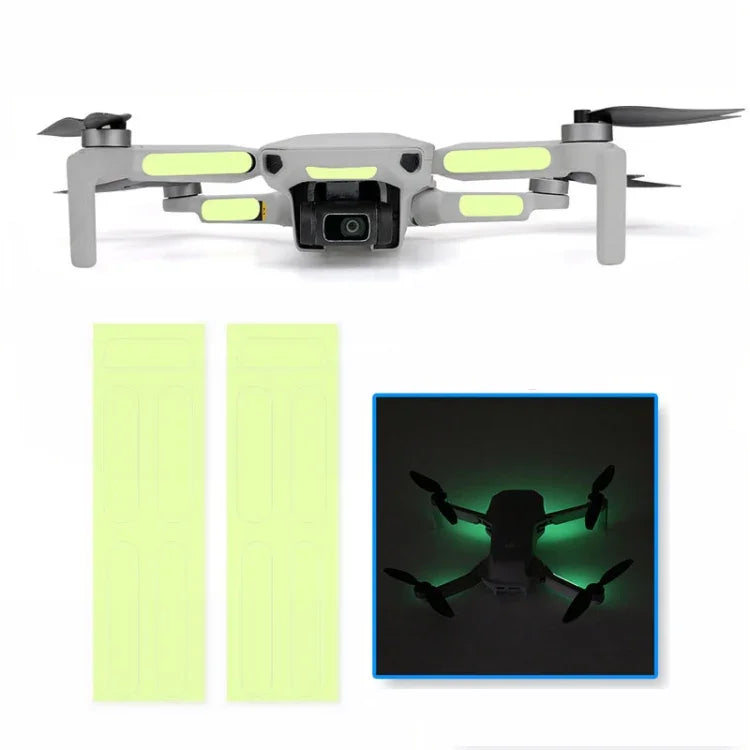 Lot de 2 autocollants lumineux pour DJI Mavic Mini / Mini 3 Pro