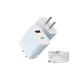 Chargeur double port au nitrure de gallium 30 W RCSTQ pour drone DJI Mini 2/Mini 3 Pro, pour chargeur au nitrure de gallium DJI Mini 2