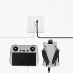 Chargeur double port au nitrure de gallium 30 W RCSTQ pour drone DJI Mini 2/Mini 3 Pro, pour chargeur au nitrure de gallium DJI Mini 2