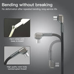 Câble de données avec boîtier en alliage d'aluminium pour DJI Mavic 3 / Mini 3 Pro / Air 2S / Mini 2, style : 8 broches, Type-C