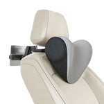 A09 Car Seat Headrest Memory Foam Comfortable Neck Pillow, Style:, Without Stand (Pink), With Stand (Black), Without Stand (Coffee), With Stand  (White), Without Stand (Blue), Without Stand (Gray), With Stand  (Pink), With Stand  (Coffee)              ...